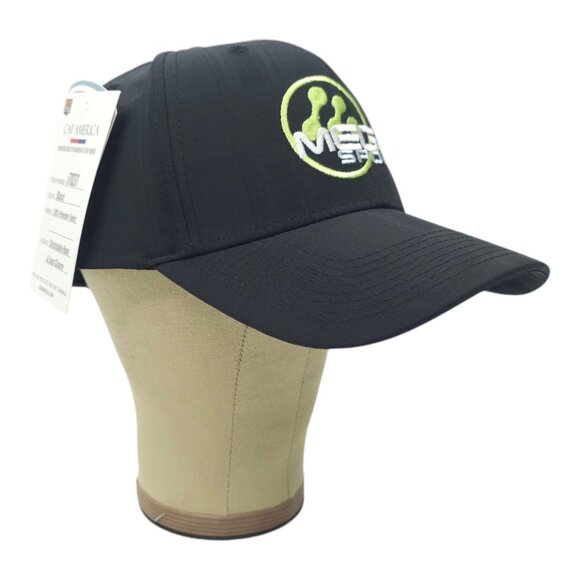 Mega Sport Embroidered Strapback Cap Trucker Golf Baseball Hat Crosshatch NEW - Picture 3 of 13